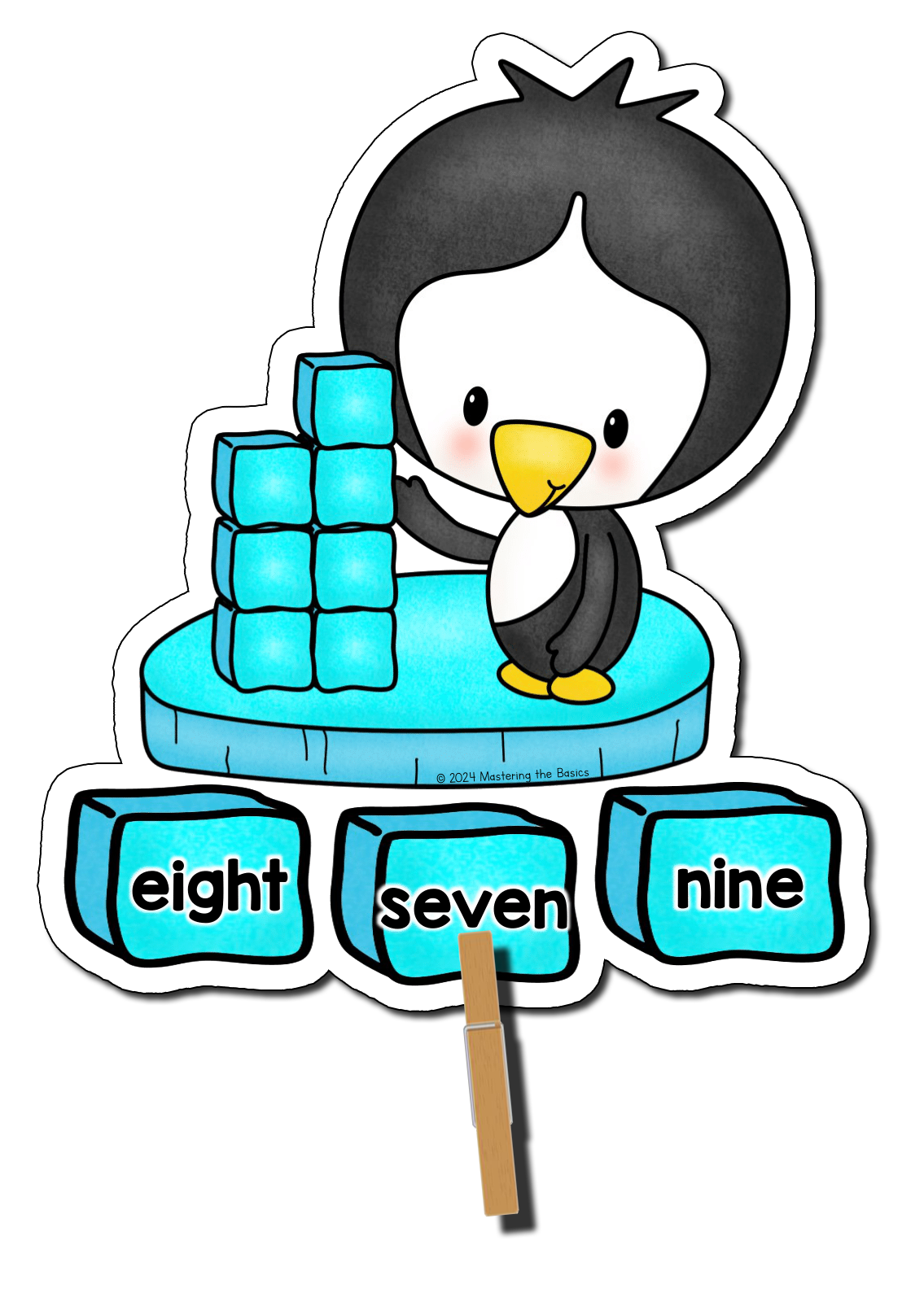 Penguin Ice Cube Counting